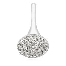 Сребърен комплект обеци и медальон с кристали от Sw® SKM142 Crystal