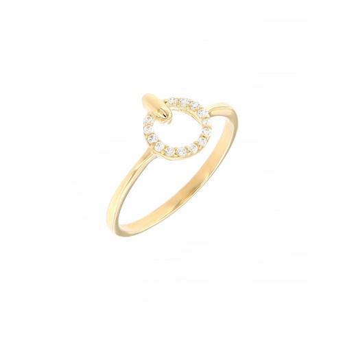 Дамски златен пръстен Ivory
