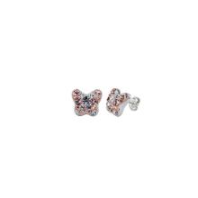 Сребърни обеци Vanessa mini с кристали от Sw® Marylin