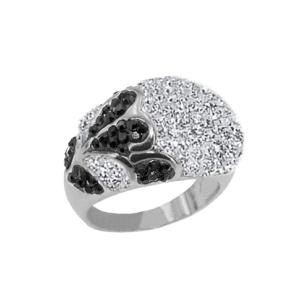 Сребърен пръстен с кристали от Sw®  SP672