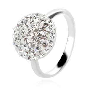 Сребърен пръстен Thomas с кристали от Sw® Crystal